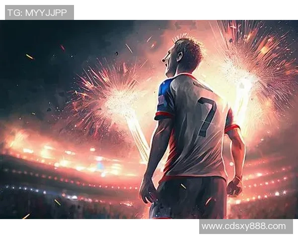 帅气球星足球绘画展现运动激情与青春魅力艺术之美